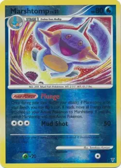 Marshtomp - 67/147 - Uncommon - Reverse Holo - Supreme Victors #67 Pokemon TCG - Image 1