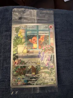 Pokemon TCG Charmander Obsidian Flames #044 SVP Black Star Promo [SEALED] - Image 1