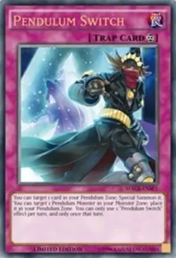 Yugioh! LP Pendulum Switch - MACR-ENSP1 - Ultra Rare - Limited Edition Lightly P - Image 1