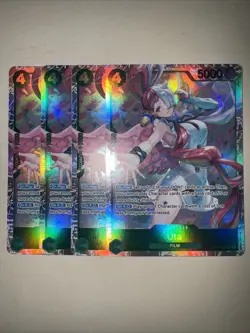 One Piece TCG OP13-023 Uta SR X4 Playset Card Game CCG English - Image 1