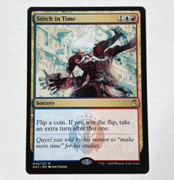 Stitch in Time 043/127 Guilds of Ravnica GK1 Magic The Gathering MTG Card LP - Image 1