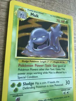 Pokemon TCG Muk Legendary Collection Holo Card 16/110 Rare - Image 2