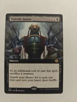 Diabolic Intent (Extended Art) - MTG The Brothers' War - Image 1