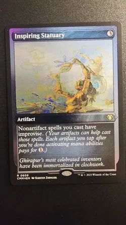 Inspiring Statuary (Foil Etched) Commander Masters Foil - Image 1