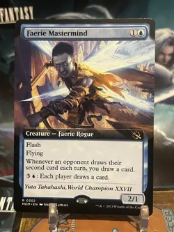 MTG | Faerie Mastermind (Extended Art) [March of the Machine] NF - Image 1