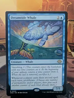 Magic The Gathering Dreamtide Whale MTG Modern Horizons 3 Regular NM - Image 1