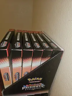 Pokemon Prismatic Evolutions Poster Collection Sealed Full Display Case Lot Of 6 - Image 2