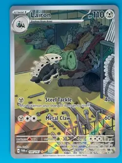 Pokemon - Lairon 184/167 [Twilight Masquerade Set] *Near Mint - NM* - Image 1