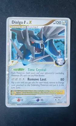 Pokemon TCG - Dialga G LV.X 122/127 Ultra Rare - Platinum Base Set 2009 - Image 1