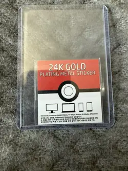 Magikarp - 24k Gold Plated Sticker - Pokemon Striking Popping Candy [Korean] - Image 2