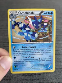 Carte Pokemon Amphinobi 40/122 Rare Rupture Turbo Francais Occasion - Image 4