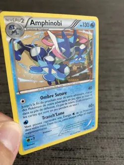 Carte Pokemon Amphinobi 40/122 Rare Rupture Turbo Francais Occasion - Image 5