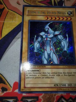 Elemental Hero Neos ct03-en001 Ltd Ed (MP) Secret Rare Yu-Gi-Oh! - Image 5