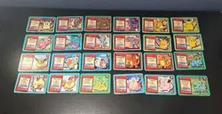 Pokemon JR Adventure Game Cards Eevee Pikachu Raichu Squirtle Bulbasaur Vintage - Image 1