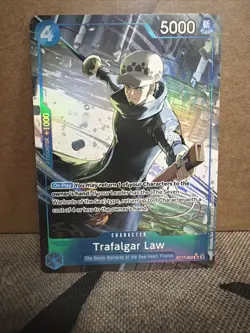 Trafalgar Law ST17-002 Alternate Art Super Rare - One Piece Card The Best Vol.2 - Image 1