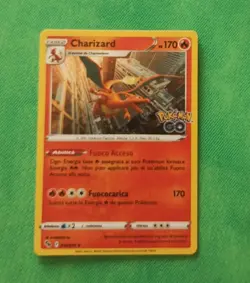 Pokemon Card Charizard Holo-Pokemon Go 010/078 Ita-Mint - Image 1