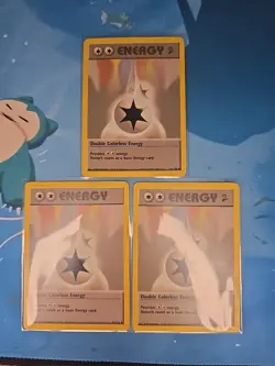 Pokemon TCG Double Colorless Energy 3 card lot - Image 1