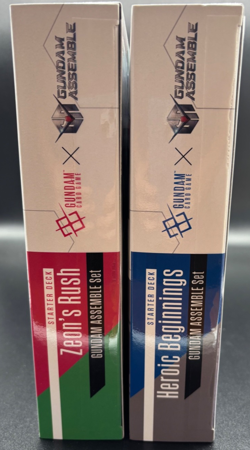 Gundam Card Game Start Deck ASSEMBLE Sets ST03A & ST01A (Set of 2) - Image 3