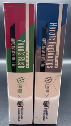 Gundam Card Game Start Deck ASSEMBLE Sets ST03A & ST01A (Set of 2) - Image 4