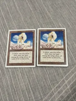 Magic the Gathering Winter Orb Revised Edition X2 - Image 1