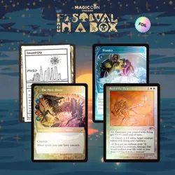 MTG Festival in a Box 2025 Chicago Promos The First Sliver Ponder New Sealed - Image 1