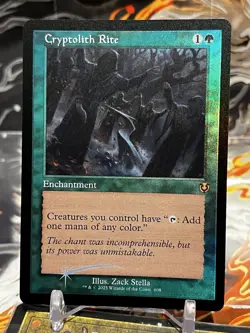 MTG | Cryptolith Rite (Retro Frame) [Innistrad Remastered] ✨FOIL✨ - Image 1
