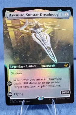MTG / Dawnsire, Sunstar Dreadnought / EOE / #351 FOIL (Extended Art) Mythic / NM - Image 1
