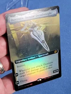 MTG / Dawnsire, Sunstar Dreadnought / EOE / #351 FOIL (Extended Art) Mythic / NM - Image 2