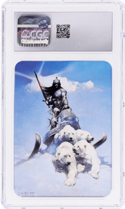 2023 Sorcery Contested Realm Ruler of Thul Alpha Unique Foil # CGC 9.5 - Image 2