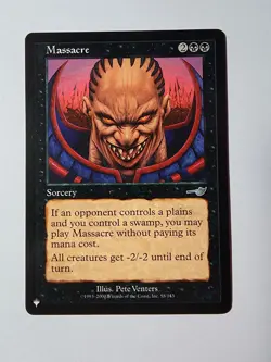 Massacre The List Reprints Regular - Image 1