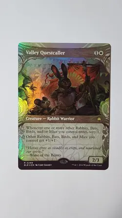 Valley Questcaller (Showcase) Bloomburrow Foil - Image 1