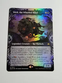 Wick, the Whorled Mind (Showcase) Bloomburrow Foil - Image 1