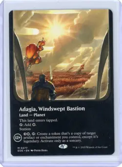 x1 Adagia, Windswept Bastion - Borderless M MTG Edge of Eternities M/NM, English - Image 1