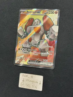Pokemon Destined Rivals - Regirock Ex - 214/182 - Full Art Rare - M/NM - Image 4