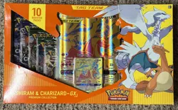 POKEMON RESHIRAM CHARIZARD GX Premium Collection TAG TEAM BOX Sealed - Image 1