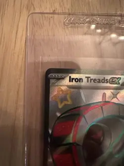 Pokemon Paldean Fates Iron Treads EX SVP 073 Full Art NM/M - Image 2