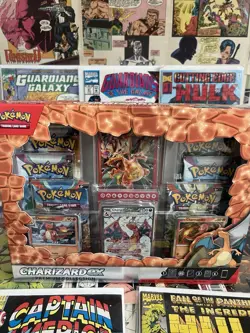 Pokemon TCG: Charizard ex Premium Collection Box - 6 Packs 820650873232 - Image 1