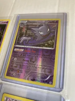 Pokemon Generations Holo Gengar Psychic Energy Haunter Gastly Set - Image 4