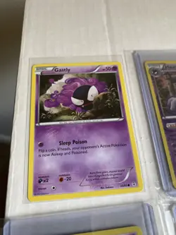 Pokemon Generations Holo Gengar Psychic Energy Haunter Gastly Set - Image 5