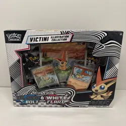 Pokemon Black Bolt/White Flare Unova SV10.5 Victini Illustration Collection - Image 1