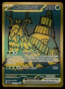 2024 Pokemon Scarlet & Violet - Paldean Fates 240/091 Wo-Chien ex Near Mint - Image 1