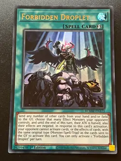 Forbidden Droplet BLMM-EN071 Ultra Rare 1st Edition Near Mint Yugioh - Image 1