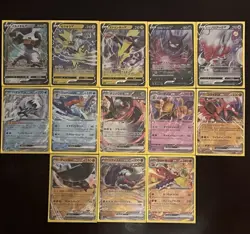 Pokemon TCG Japanese Cards 13 EX V Holo Rare NM Japanese Card Lot - Image 1