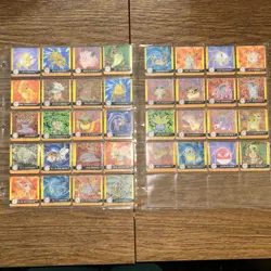 Pokemon Premiere Edition Set Cards 1-40 (art box) 1999 - Image 1