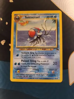 Tentacruel 10/18 Southern Islands Pokemon Trading Card Game - Image 1