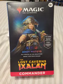 MTG Magic Ahoy Mateys Lost Caverns of Ixalan Commander Deck Sealed SeePics - Image 1