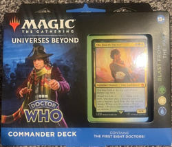 MTG - Doctor Who Commander Deck - The Fourth Doctor - Blast From Past - SEALED - Image 1