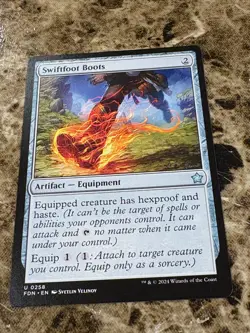 SWIFTFOOT BOOTS Magic MTG Foundations - Image 1