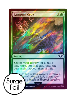 1x Rampant Growth, Surge Foil, Warhammer 40k, Magic MTG NM - Image 1