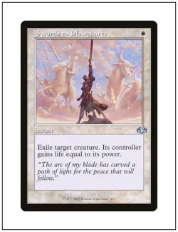 1x Swords to Plowshares, Retro Frame, Magic MTG NM - Image 1